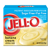 Jell-o Pudding & Pie Filling Instant Banana Cream Sugar Free & Fat Free Full-Size Picture